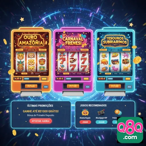 Jogadores felizes desfrutando da plataforma VIP da q8q